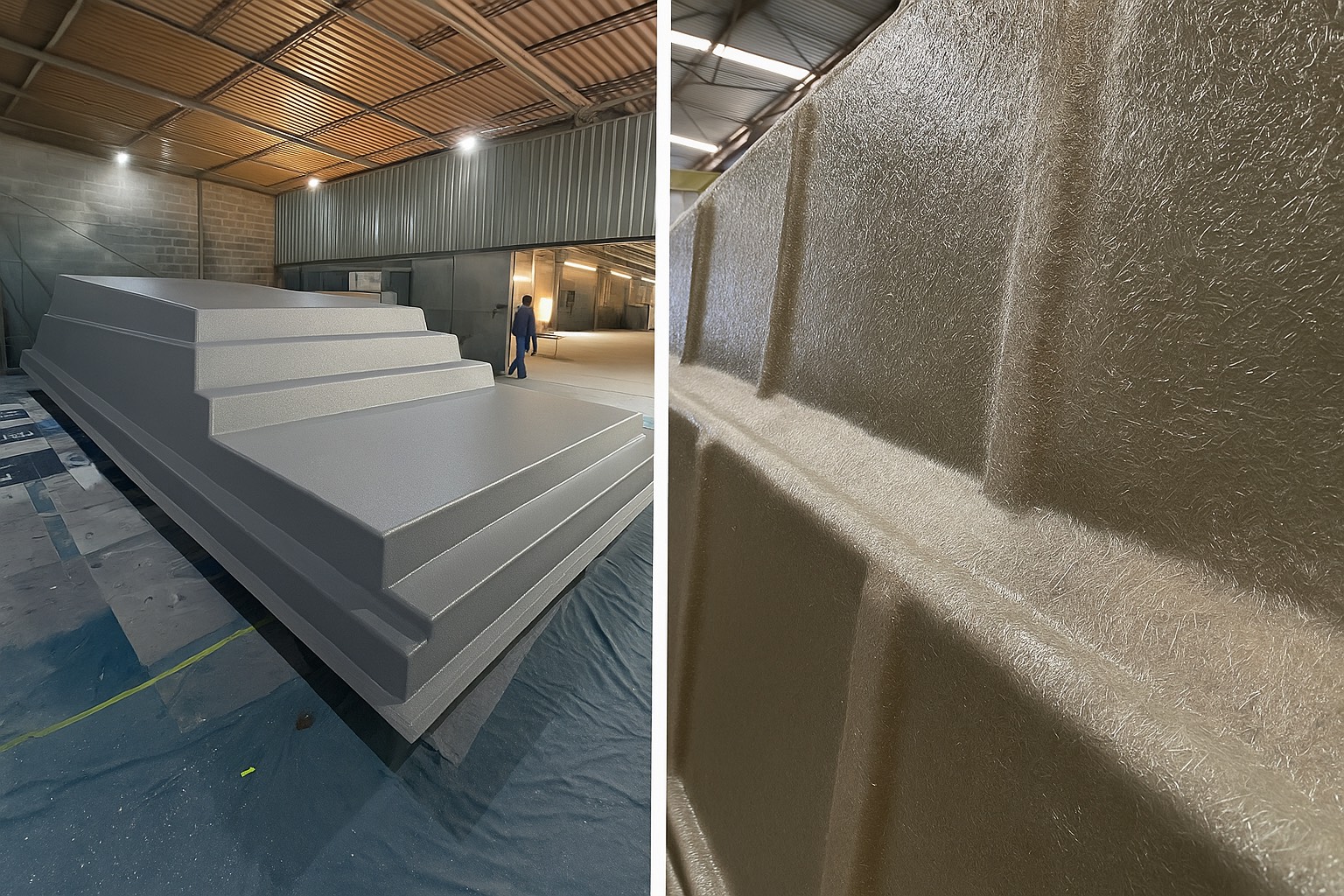 Fabricante de piscinas de fibra de vidrio